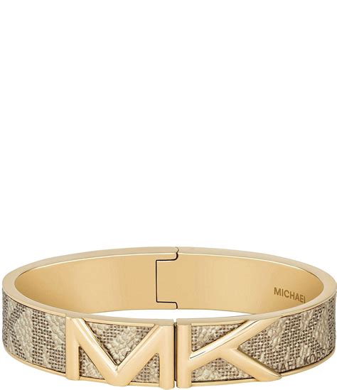 gold bangle michael kors|Michael Kors adjustable bracelet.